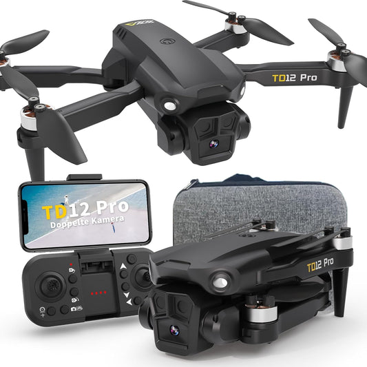 Dron Toladrone TD12 PRO, 1080P, brushless, i zi