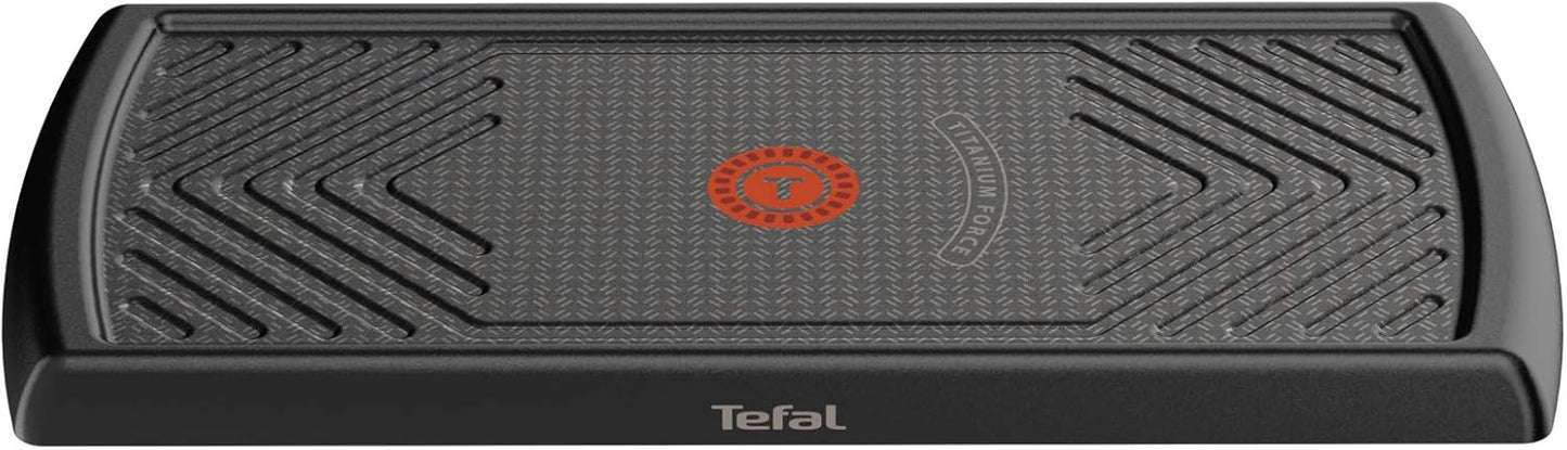 Set grill Tefal Raclette Gourmet RE4588, 1350W, 8 Persona, e zezë