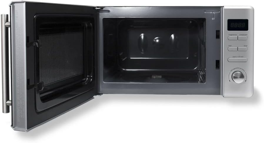 Mikrovalë Inventum MN207S Solo 20L, 800W, 5 Fuqi, argjendtë