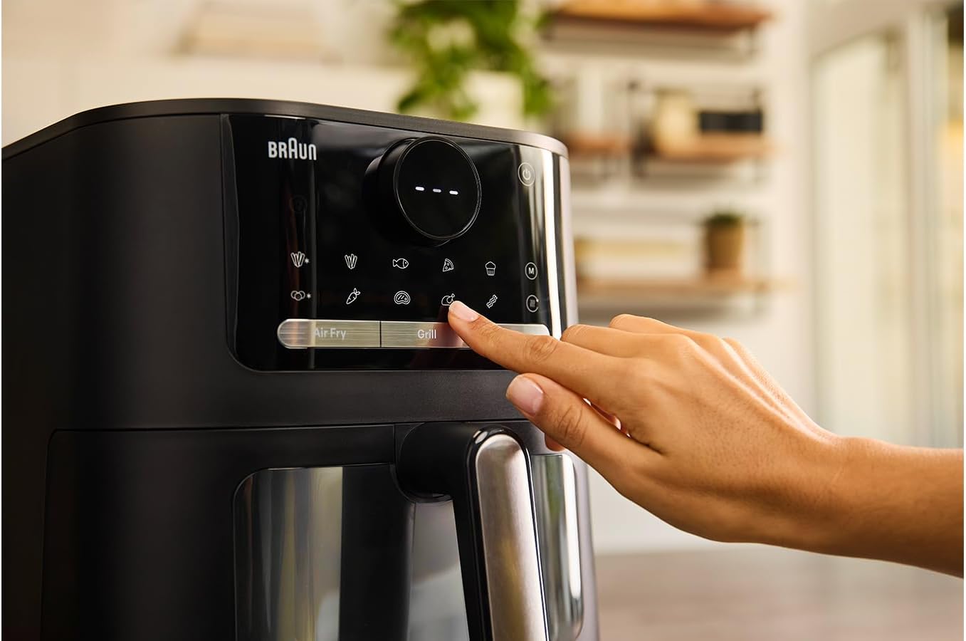 Fritezë me ajër Braun MultiFry 5 HF5073 2000W, 6L, e zezë