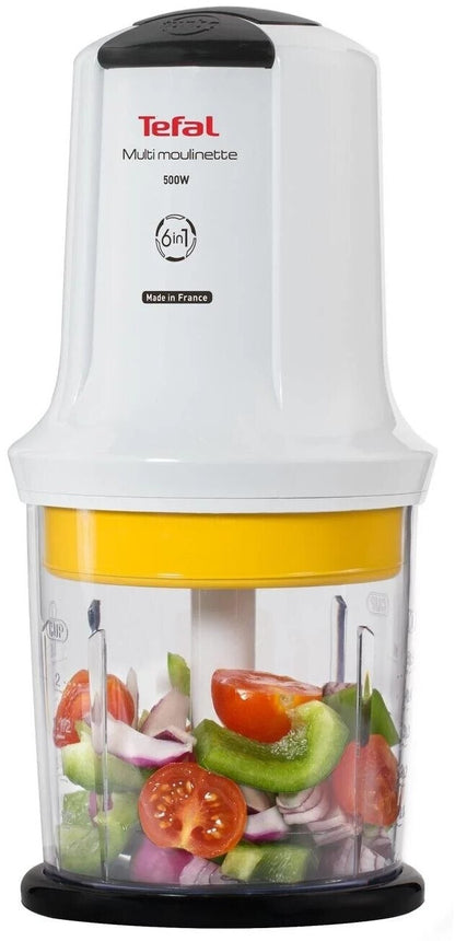 Grirëse multifunksionale TEFAL Multi Moulinette 6-in-1, 500W, e bardhë