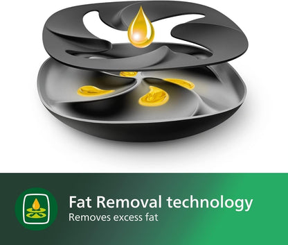 Fritezë PHILIPS Airfryer Premium XXL HD9650/90, 7.3L, 1.4kg, Fat Removal Technology, e zezë