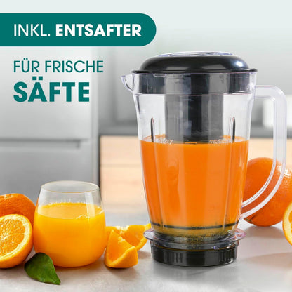 Blender Multifunksional GOURMETmaxx Mr. Magic 9-në-1, 400w, Set 18 Pjesë