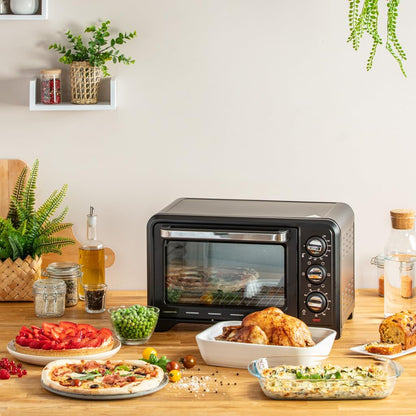 Furrë elektrike Tefal Convection Oven, 60L, 240°C, e zezë