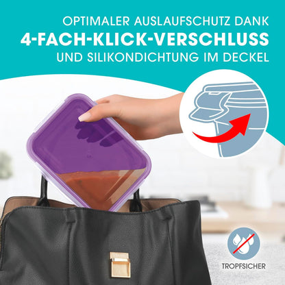 Set kuti për ruajtje të ushqimit GOURMETmaxx Klick-it, 36 pjesë