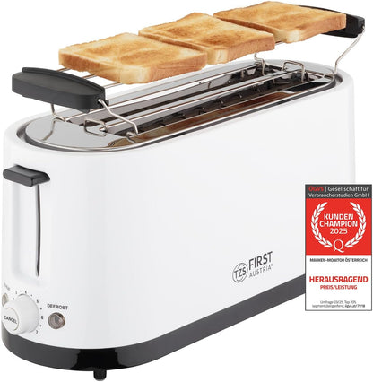 Toster FIRST Austria FA-5368-5 4-Slice, 1400W, XL, i bardhë