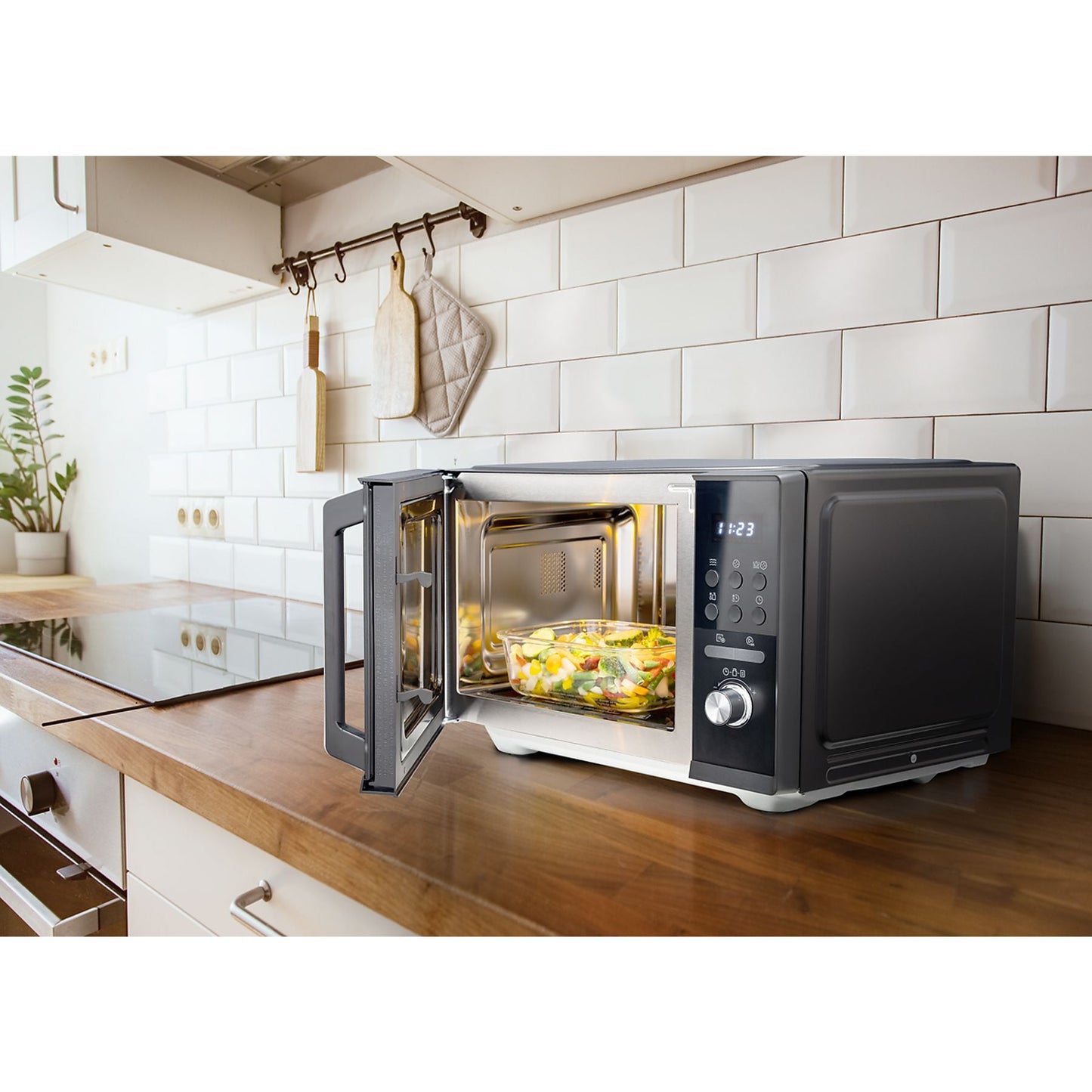 Mikrovalë me konvekcion KOENIC KMWC 2521 DB, 25 L, 900 W, e zezë