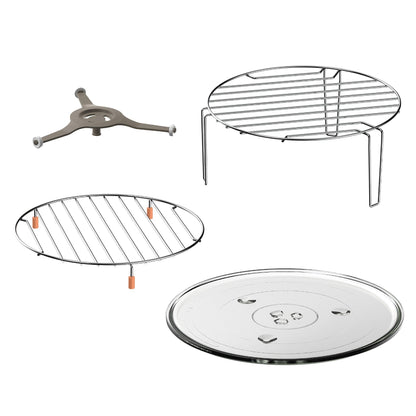 Mikrovalë me grill Inventum MN297CB, 1000W, 29 L, e zezë