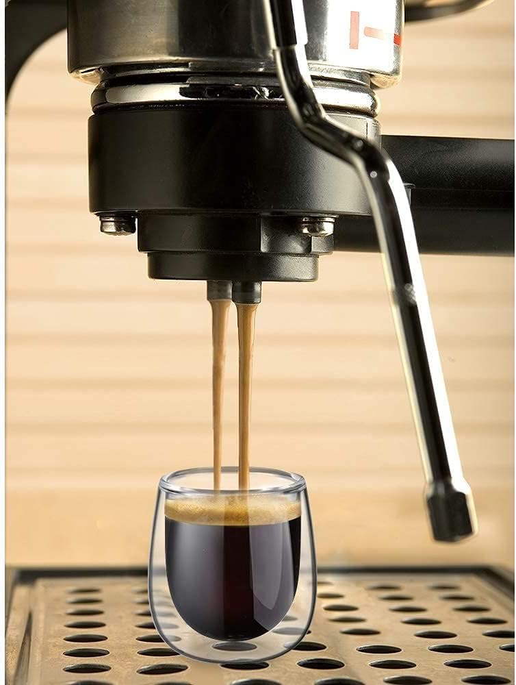 Set gota Espresso GOURMETmaxx, 4 x 90ml