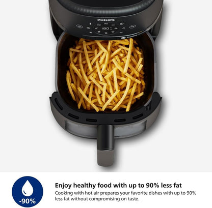 Fritezë PHILIPS Airfryer 2000 Series, 4.2L, RapidAir Technology, 1500W, e zezë