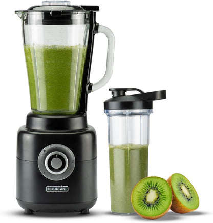 Blender Bourgini Power Blender, 1.75L, 1000W, 1.75L, i zi