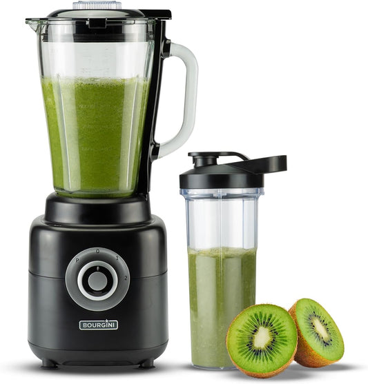 Blender Bourgini Power Blender, 1.75L, 1000W, 1.75L, i zi