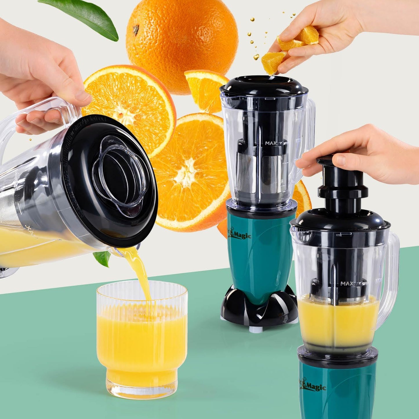 Blender Multifunksional GOURMETmaxx Mr. Magic 9-në-1, 400w, Set 18 Pjesë