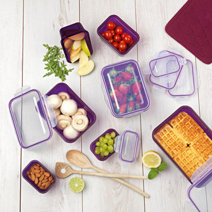 Set kuti për ruajtje të ushqimit GOURMETmaxx Klick-it, 36 pjesë