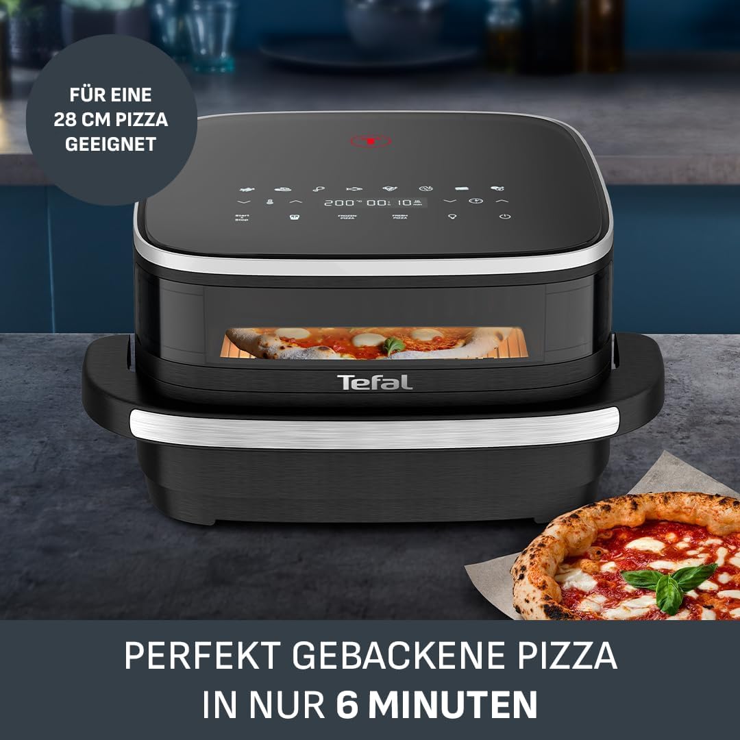 Fritezë Tefal Easy Fry XL Surface, 1800W, e zezë/inox