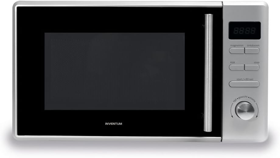 Mikrovalë Inventum MN207S Solo 20L, 800W, 5 Fuqi, argjendtë