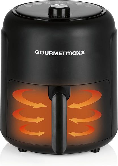 Fritezë GOURMETmaxx Heißluft-Fritteuse, 2.3L, 1000W, e zezë