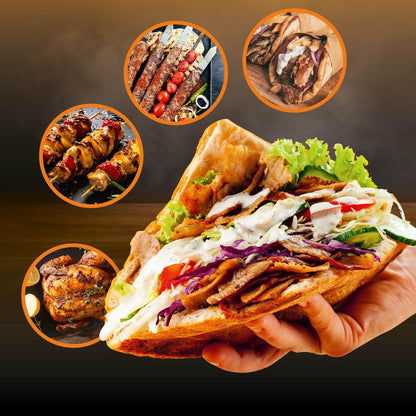 Grill vertikal GOURMETmaxx Dönergrill, 1400W