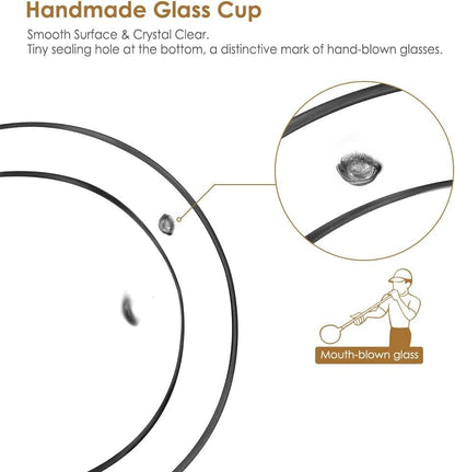 Set gota Espresso GOURMETmaxx, 4 x 90ml