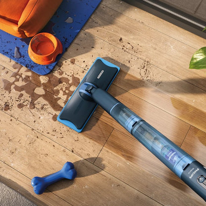 Shtupë elektrike Philips OneUp Electric Mop, 400W, 0.3L, e kaltër