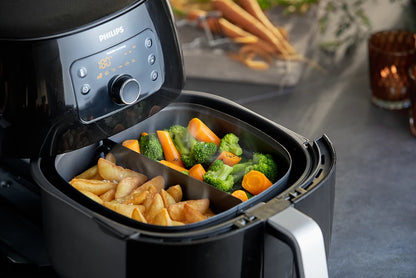 Fritezë PHILIPS Airfryer Premium XXL HD9650/90, 7.3L, 1.4kg, Fat Removal Technology, e zezë