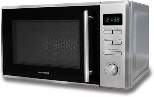 Mikrovalë Inventum MN207S Solo 20L, 800W, 5 Fuqi, argjendtë