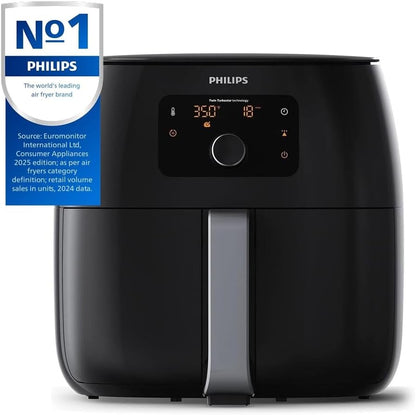 Fritezë PHILIPS Airfryer Premium XXL HD9650/90, 7.3L, 1.4kg, Fat Removal Technology, e zezë