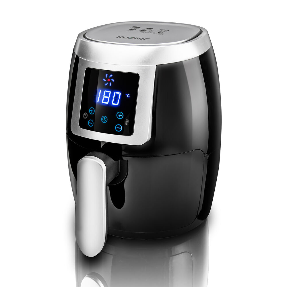 Fritezë Koenic KAF 2110 B, 1000W, 2L, e zezë/argjendtë