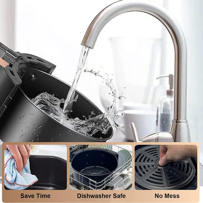 Fritezë Alkana Home, 4.5L, 1400W, e zezë