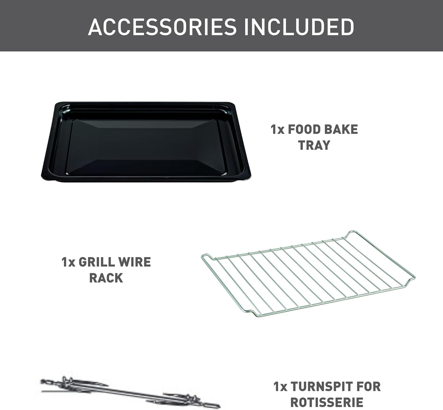 Furrë elektrike Tefal Convection Oven, 60L, 240°C, e zezë