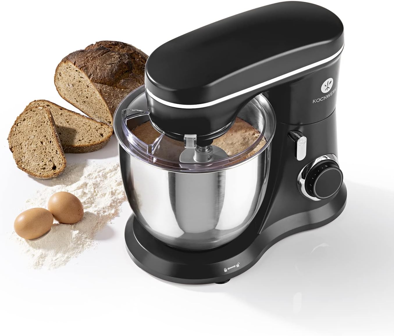 Mikser planetar Rach's Kochwerk Küchenmaschine, 1300W, 5.5L, i zi