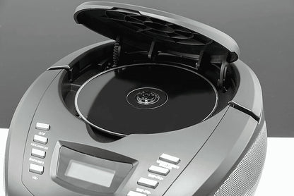 Radio portative OK. ORC 230 DAB+ / FM / CD / Bluetooth, ekran LCD, altoparlantë stereo, ngjyrë e zezë